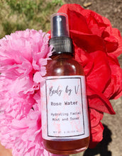 Load image into Gallery viewer, Rose Water Mist and Facial Toner