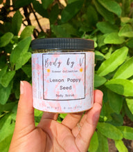 Load image into Gallery viewer, Lemon Poppy Seed Scrub